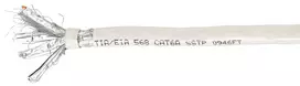 Equip Cat6A S/FTP 4P23 instaliacinis kabelis 305,00 m pilkas LSZH
