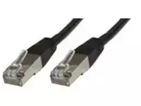 MicroConnect CAT 5E FTP kabelis 3 m PVC juodas (B-FTP503S)