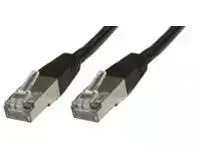 MicroConnect Patrikas, FTP, CAT6, 20m, juodasis (B-FTP620S)