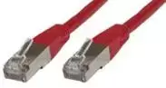 MicroConnect Patchcord, FTP, CAT6, 5m, raudona (B-FTP605R)