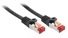 Tinklo Kabelis - LINDY Cat.6 S/FTP Tinklo Kabelis, RJ45, M/M, 250MHz, 28AWG, 7.5 m, Juodas