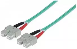 „Intellinet Network Solutions“ šviesolaidinis jungiamasis laidas OM3 50/125 MM SC-SC Duplex 1m (751025)