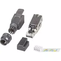 Efb Elektronik EFB RJ45 Stecker STP, 6A kat., konstrukcinė juosta