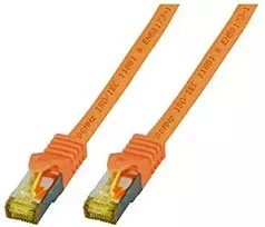 EFB Patchcord Cat.6A S/FTP 15m Oranžinė (MK7001.15O)