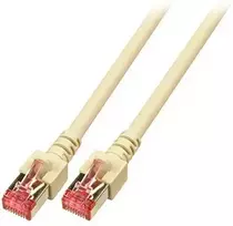 Efb Elektronik Patch kabelis (3m, S/FTP, CAT6, LSHZ, pilkas, atsparus ugniai)