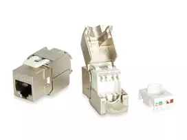 Equip Equip 767213 lyties keitiklis / kabeliai RJ-45 LSA aliuminis