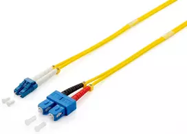Equip LC optinių skaidulų kabelis - SC Singlemode Duplex OS2, 1m (254331)