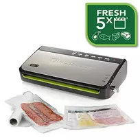 Food Saver Vakuumavimo Aparatas - Foodsaver Ffs005x 0.5Mbar Juodas Nerūdijančio Plieno