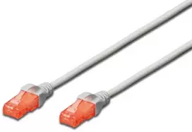 Assmann Electronic DIGITUS CAT 6 U-UTP patch kabelis Cu LSZH AWG 26/7 ilgio 20m spalvotas pilkas
