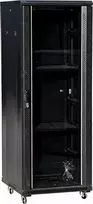 ALAN Spintelė rakinama, vienos dalies A-LAN SS-42U-600-600-01-C (42U, 19', 2050mm / 600mm / 600mm, stovimas, Pilnas, Stiklas, Atidaromas,