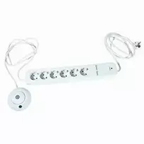 REV Multiple Socket Outlet 6 kartus 1,5m su kojiniu jungikliu