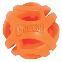 „Chuckit“ – kvėpuoja dešiniuoju patraukimo kamuoliuku, didelis 7,5 cm – (CHUC31933)