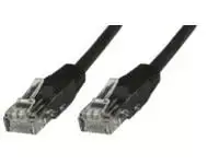 MicroConnect U / UTP CAT6 0.5M Juodas PVC (B- UTP6005S)