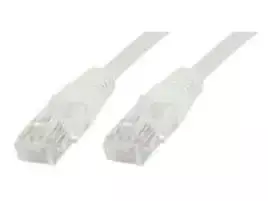 MicroConnect CAT 6 U/UTP kabelis 1 m PVC baltas (B-UTP601W)