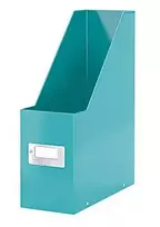 Dokumentų stovas Click&Store Leitz Wow, A4, kartoninis, ledo mėlynos spalvos
