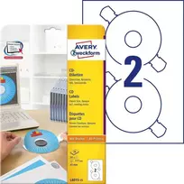 Avery Zweckform Žymės ant CD 117mm 25 lakštų (L6015- 25)