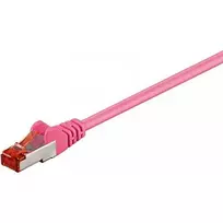 MicroConnect RJ- 45 / RJ- 45 cat6 F / UTP Rožinė 3m (B- FTP603PI)