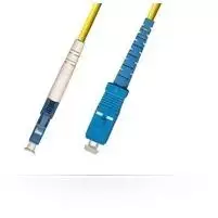 „MicroConnect“ šviesolaidinis patchcord LC/UPC – SC/UPC, 9/125, LSZH, 1m (FIB461001)