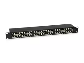 „Equip“ 19 colių komutacinė panelė 48xRJ45 Cat6 FTP 1U 250MHz RAL9005