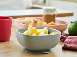 BEABA SILIKONINIS DUGNU PRILIMPANTIS DUBENĖLIS, PEBBLE