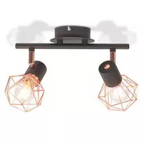 Lubinis šviestuvas su 2 kaitrinėmis LED lemputėmis, 8W