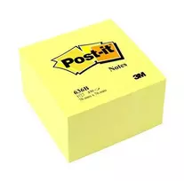 3M Lipnūs lapeliai POST - IT "Kubas", 76 x 76 mm, 450 lapelių