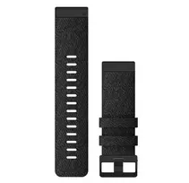 Išmaniojo laikrodžio Garmin greitai atsegamas, nailoninis dirželis, Juodos spalvos, 26mm