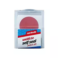 Weldtite vidinis vamzdelis pleistrai Raudonas PRIETAISAI SELF SEAL PATCH KIT 6 x savaime lipnus pleistras dėžutė 12 vnt (WLD-1031)