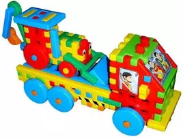 Czako Statybiniai blokai Sunkvežimis su ekskavatorius 25951