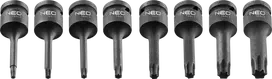 Smūginiai Torx antgaliai NEO 08-712 (9 vnt.) 1/2'