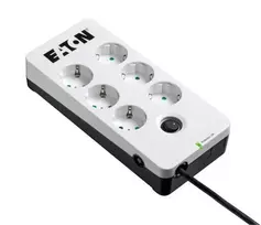 Eaton PB6D viršįtampių ribotuvas 6 AC išvestis(ys / čių) 220 - 250 V Juoda, Balta 1,5 m