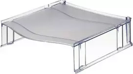 Dokumentų lentynėlių paaukštintojas LEITZ PLUS, skaidrus