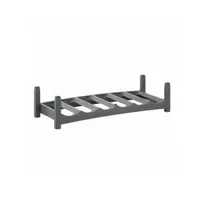 Vyno Stovas - ROTHO Vario Sulankstomas Stacking 6 Buteliams Antracito Spalvos