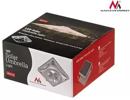 Lubinis šviestuvas Lampa „Maclean“ 4 LED saulės energija varomas skėčio žibintas, MCE124
