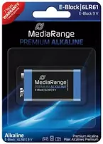 MEDIARANGE MRBAT107 - Single-use battery - Alkaline - 9 V - 1 pc(s) - Juodas,Mėlyna - Cylindrical