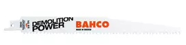 Bahco Tiesinio pjūklo geležtės Sandflex Bi-Metal 228mm*1,6mm DSL 5/8TPI, medžiui ir metalui su vinimis 5vnt