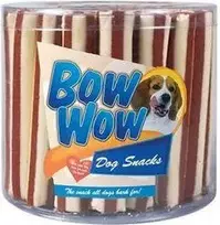MIRA MAR BOW WOW 164 - TUBITOS su rūkyta mėsa 35 vnt.