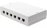 DIGITUS Consolidation-Point Box 6x Keystone lizdams