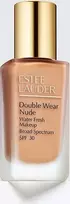 Estee Lauder Double Wear Nude Vanduo-Fresh Makeup Liquid Foundation 3N2 Wheat SPF 30, 30 ml