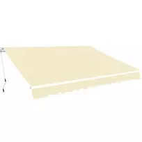 Sulankstoma markizė, vald. rank. būd., 400cm, kreminės spalvos