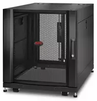 APC NETSHELTER SX 12U SERVER RACK ENCLOSURE 600MM X 900MM W/ SIDES Juodas