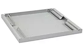 TRITON lentyna su perforacija 19", 1U/550mm, keliamoji galia 80kg, juoda