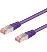 Goobay Kabelis LAN Patchcord CAT 6 S/FTP LSZH violetinė 1m