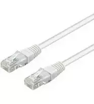 Wentronic Goobay CAT 6 Jungiamasis kabelis, U/UTP, baltas - Laido ilgis 25 m