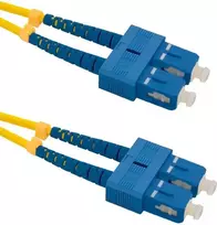 Qoltec optinio pluošto kabelis SC/UPC - SC/UPC 3m