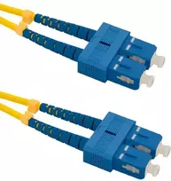 Qoltec Optinio pluošto kabelis SC/UPC duplex 5m
