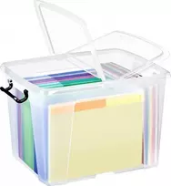 CEP Baravykų laikymo dėžė 40,0 l - 50,0 x 39,5 x 32,9 cm, skaidri