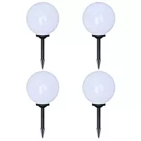 Lauko LED šviest. takeliui, 4vnt, 30cm, su įsmeig. kuoliuku