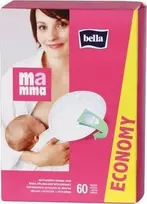 BELLA Krūtų įklotai MAMMA 60 vnt.