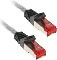 InLine 10m Cat.6 tinklo kabelis 1000Mbps RJ45 - skaidrus (76400T)